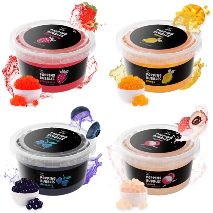 Locca Popping Boba Pearls with Real Fruit Juice